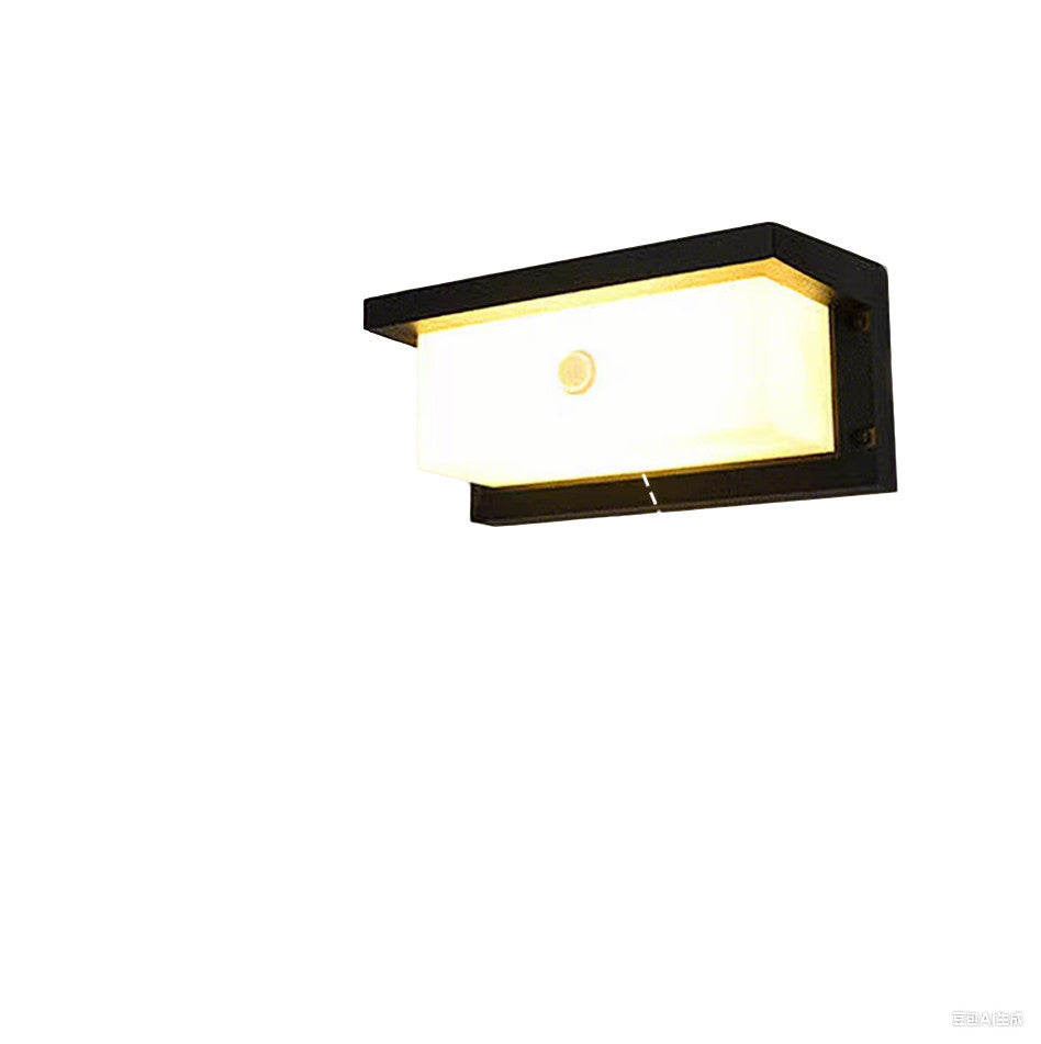 LED Outdoor Light With Motion Detector Wall Light Anthracite Sensor Outdoor Lamp 18w