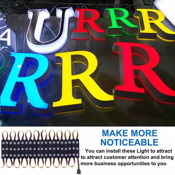 3-lamp Injection Molding Module With Interfaces At Both Ends, Color Without Remote Control Not Shipped On Weekends