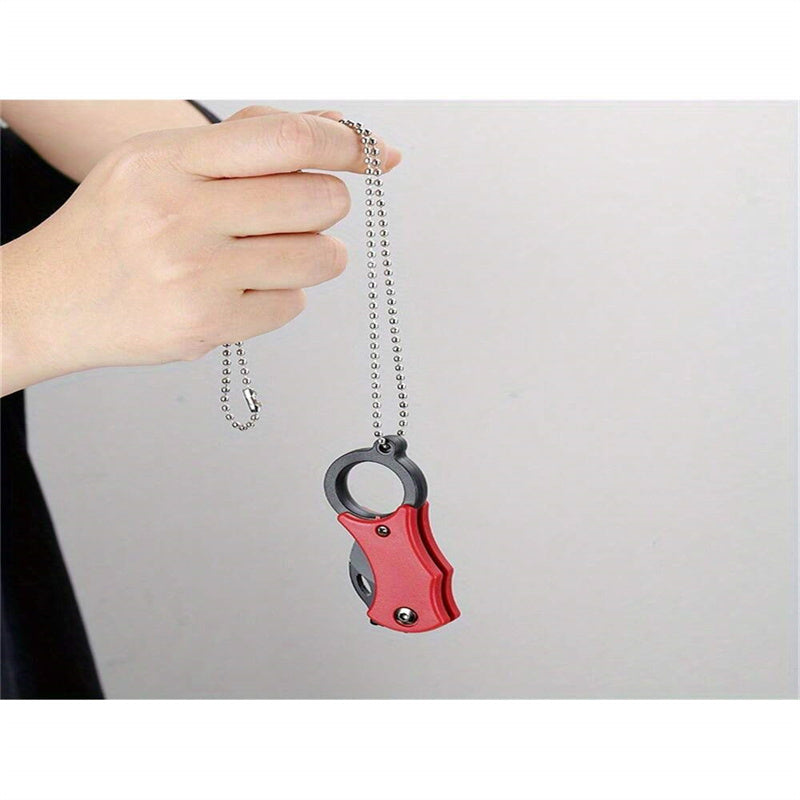 F1 Red Ink Orange Knife Three-piece Set