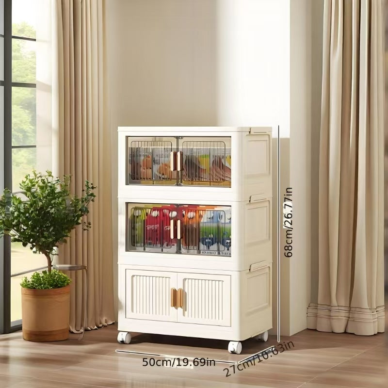 A Must,Have For Beauty Lovers. The Multi,Layer Storage Cabinet Elevates The Beauty Of Your Home To A New Level.