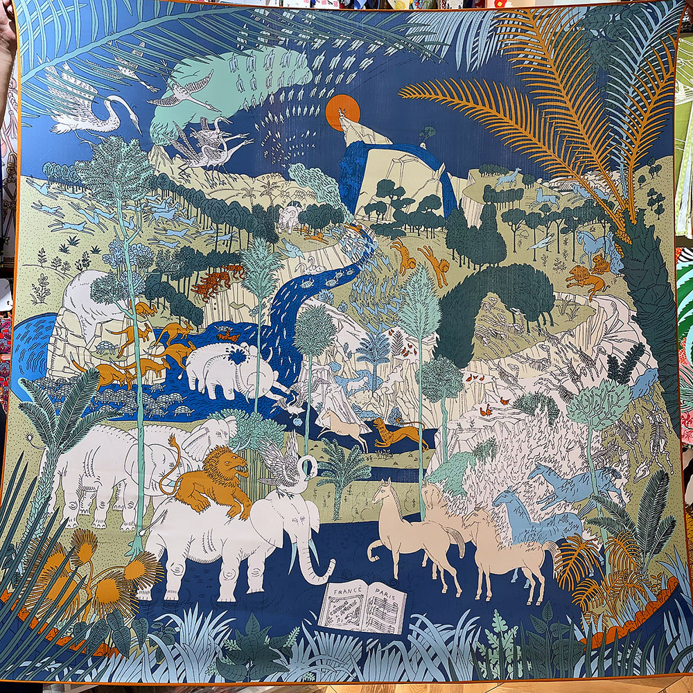 New 130cm Fashion All-match Warm Large Kerchief Shawl Scarf