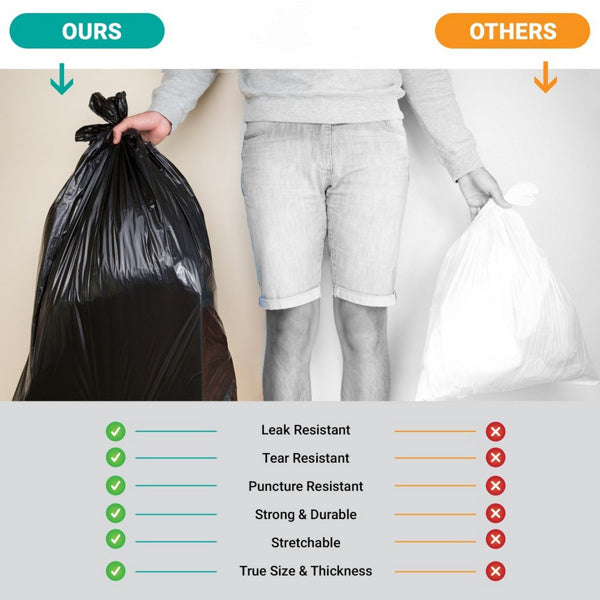 Plastic 30-gallon Trash Bags ,no Weekend Delivery, Amazon Prohibited