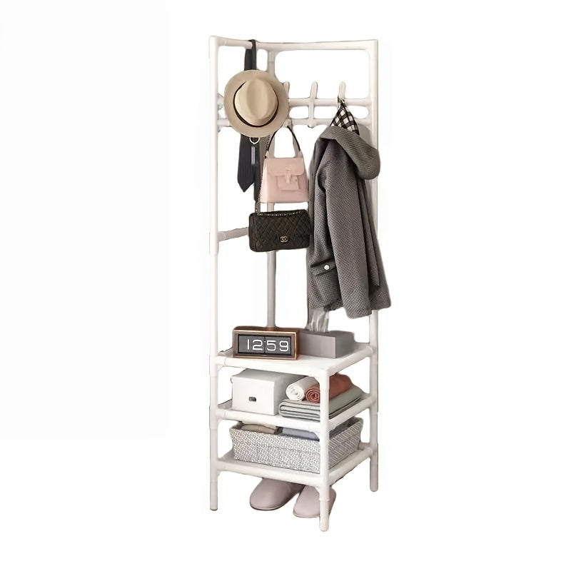 A Multi-functional Minimalist-style Coat Rack With Removable And Washable Compartments, Available In Black And White.Can Be Delivered To All European Countries. Please Contact Our Customer Service