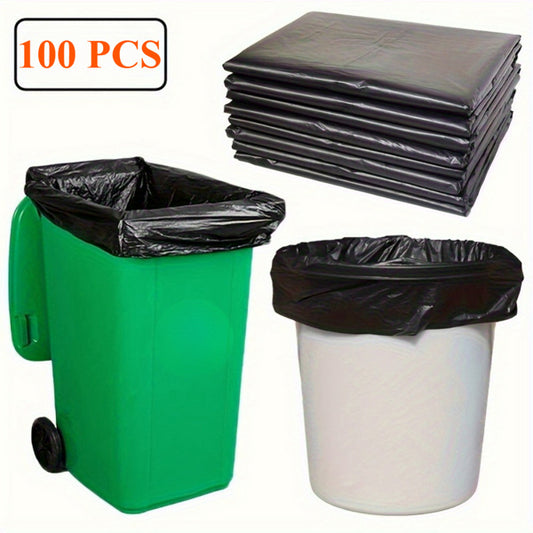 1.9MIL Thick 50 Gallon Black Garbage Bags 100 Pieces, No Delivery On Weekends, Prohibited From Sale On Amazon