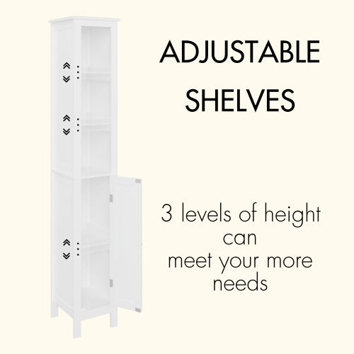 66.92 Inch Tall Bathroom Storage Cabinet