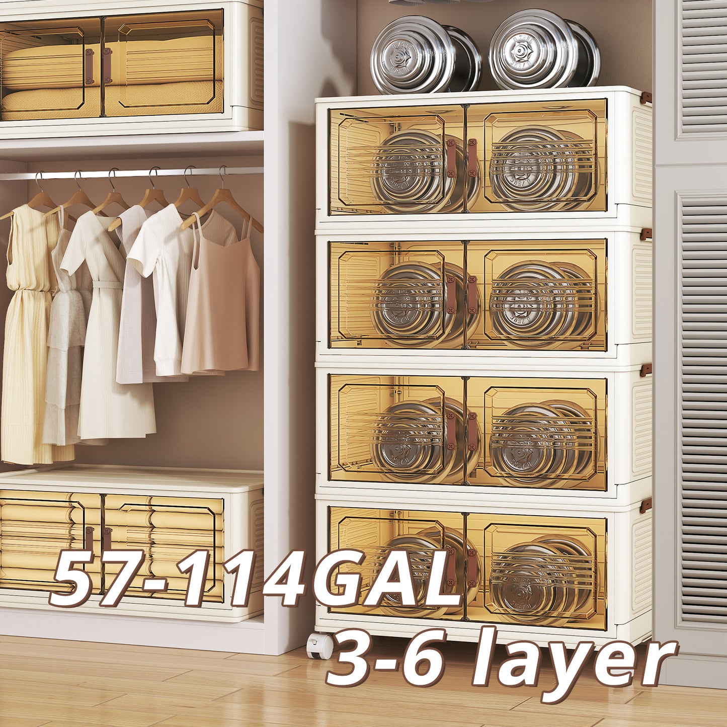 Folding Storage Cabinet