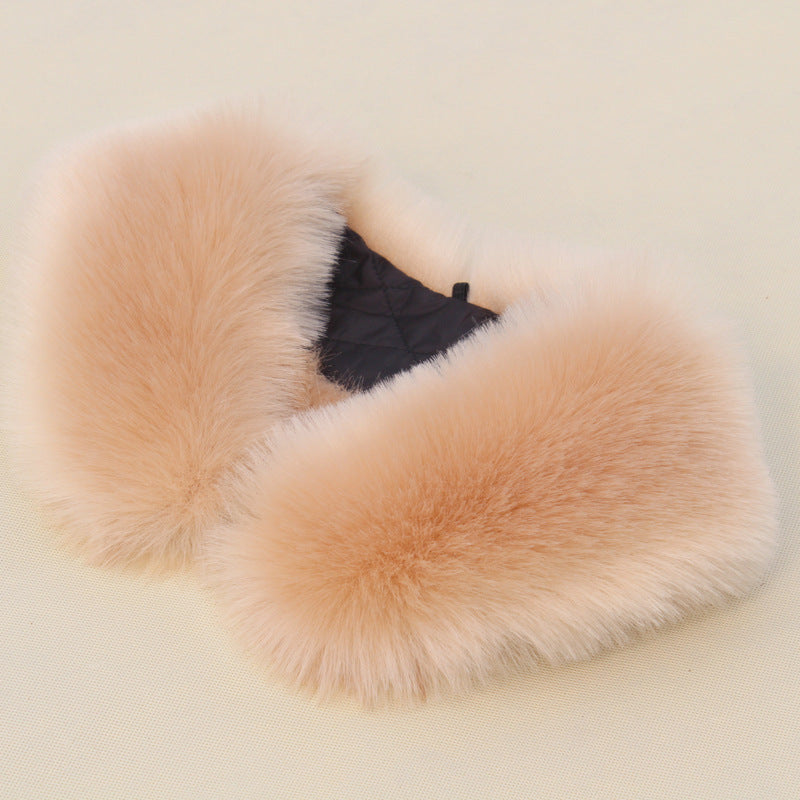 New Fur Collar Faux Fur Scarf All Match