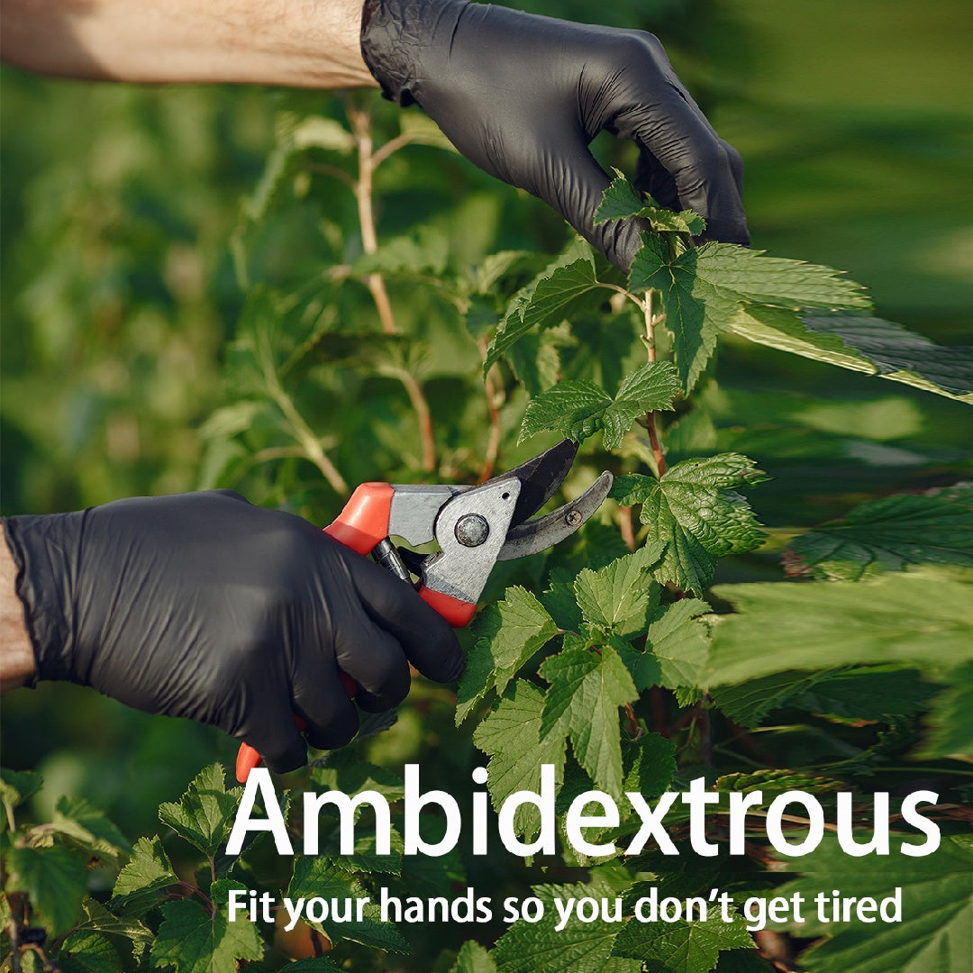 Ultra Thick Ding Qing Gloves GP63 Black