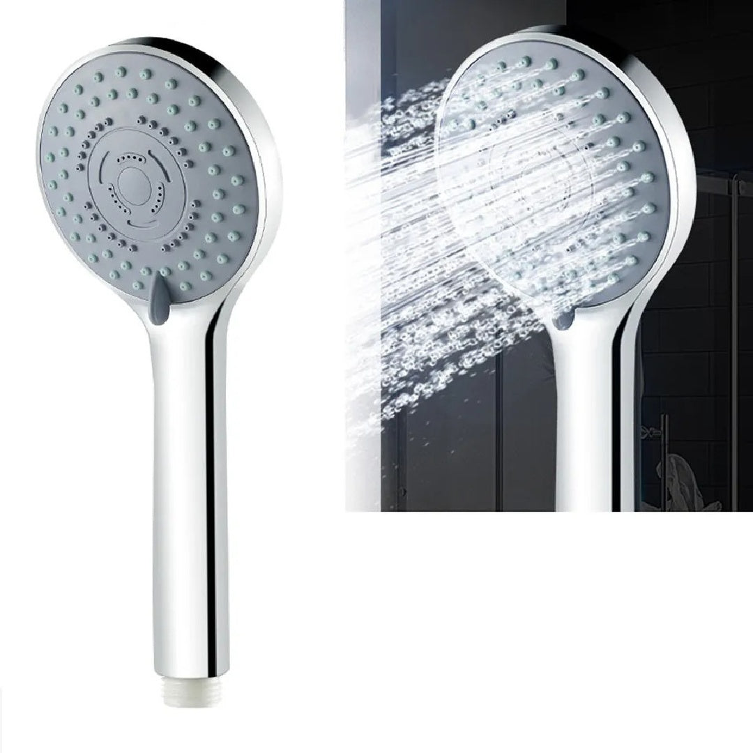 5-Mode Shower Head - High Pressure Handset, Large Chrome, Water Saving Bath Head