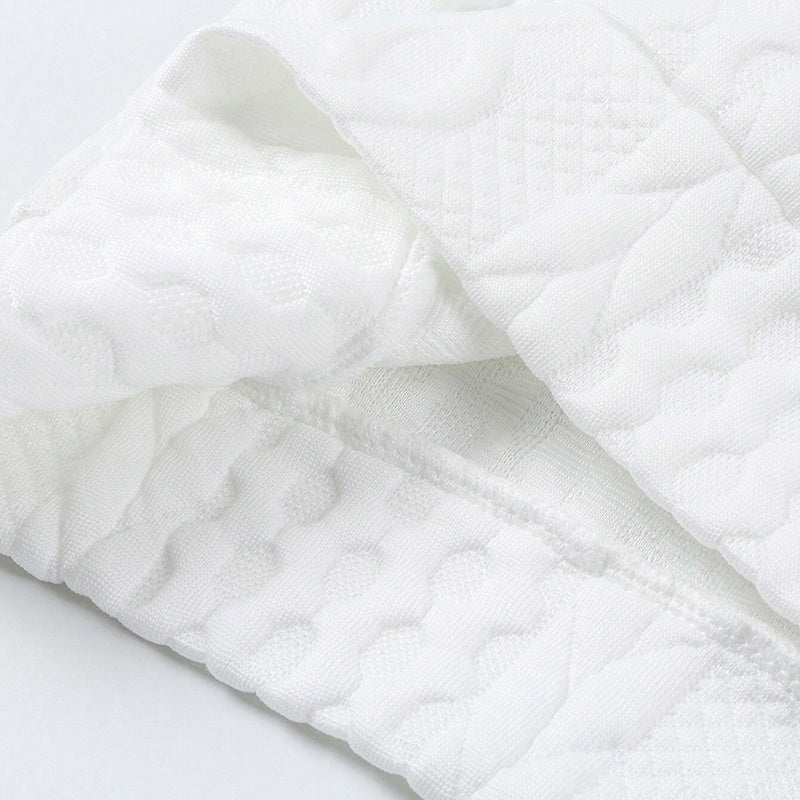 Women's Solid Color Textured Round Neck Drop Shoulder Long Sleeve Sweatshirt - Casual Loose Fit Pullover