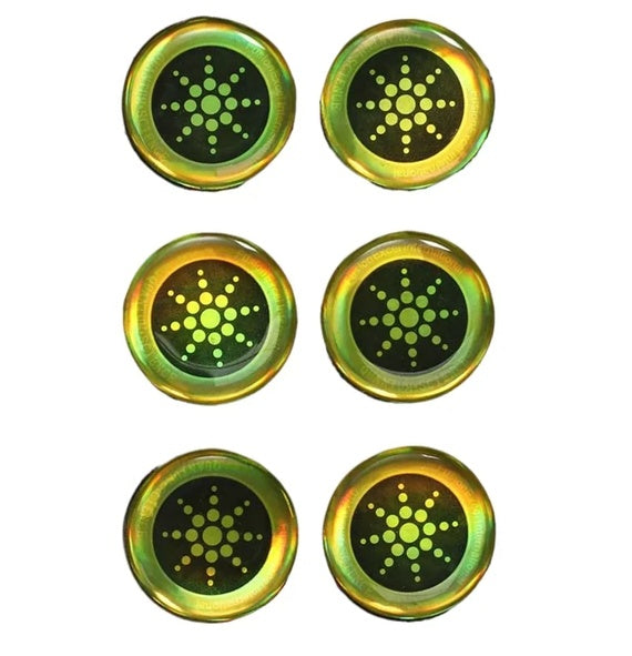 Quantum Anti Radiation Shield 5G EMF Protection - Phones Laptops - 12 Stickers