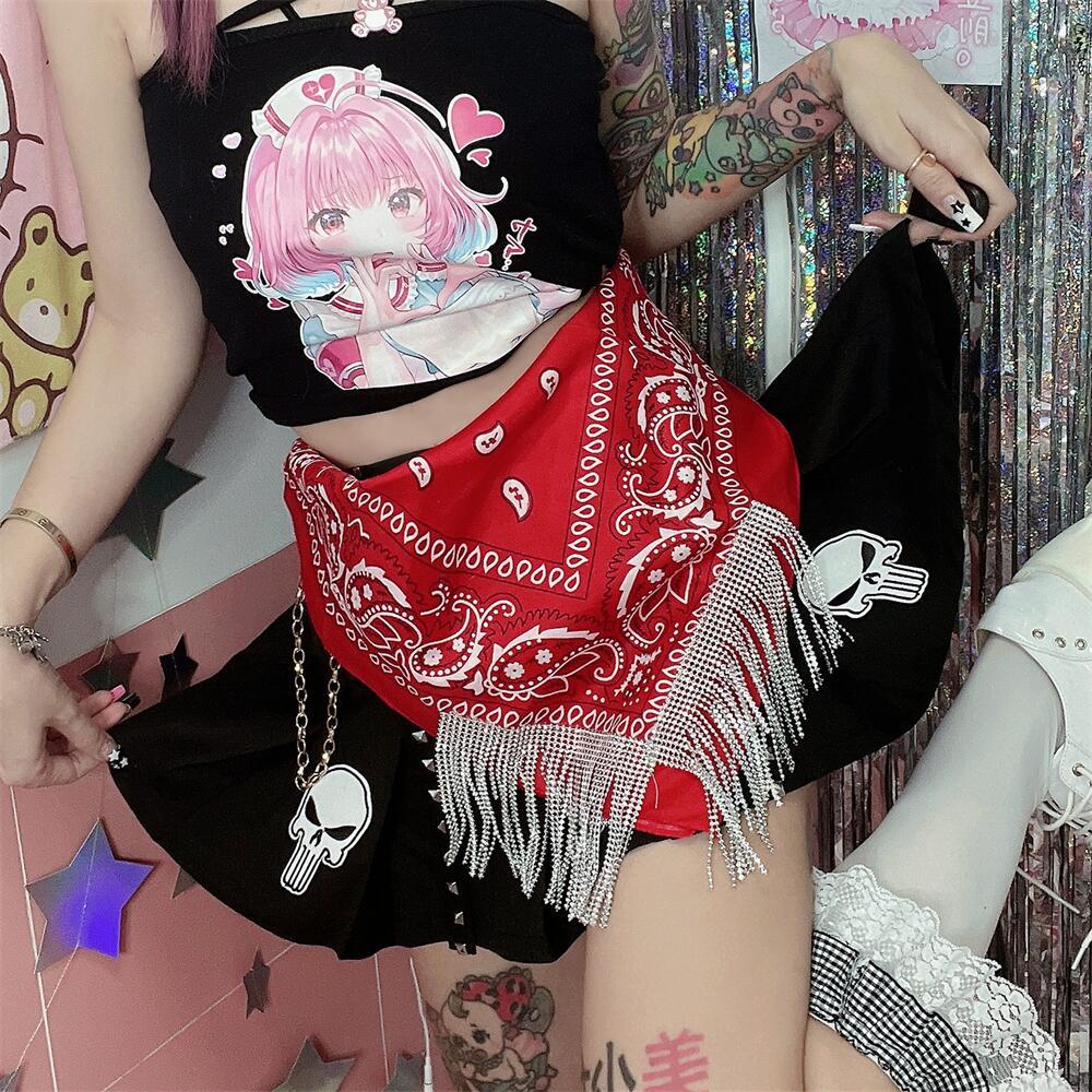 Women's Fashion Rhinestone Hair Band Scarf