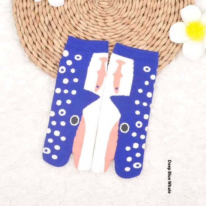 Two-toe Socks Split Toe Women's Cotton Socks