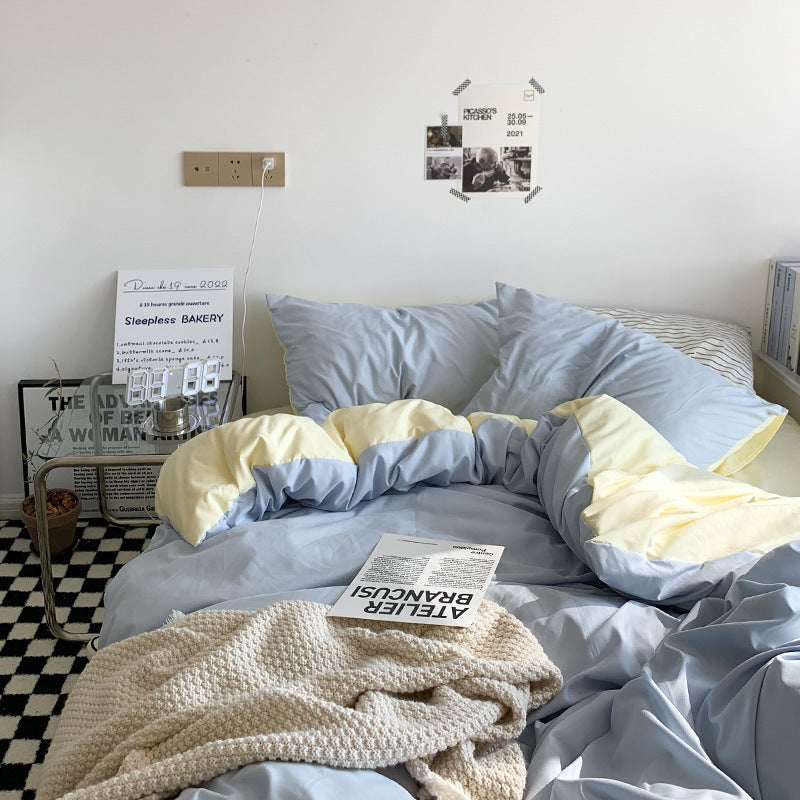 Bedding Printed Four Piece Water Wash