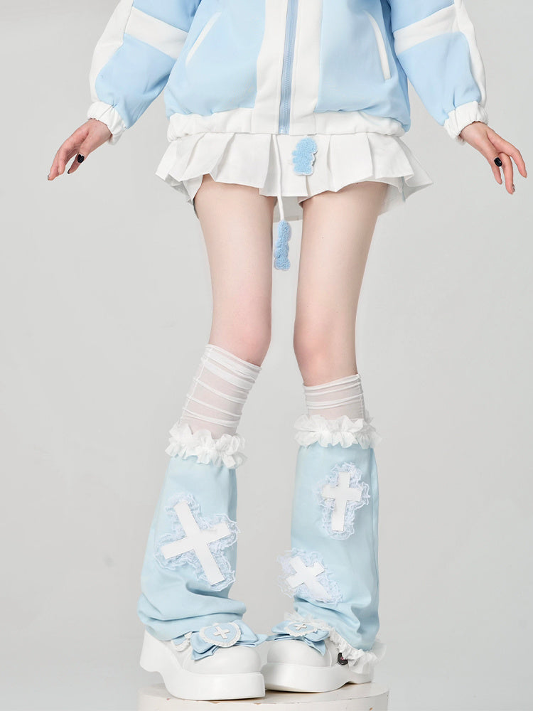 Japanese Cute Cross Wings Foot Sock