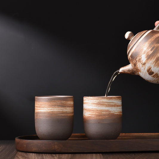 Japanese Retro Ceramic Kiln Turned Into A Tea Cup