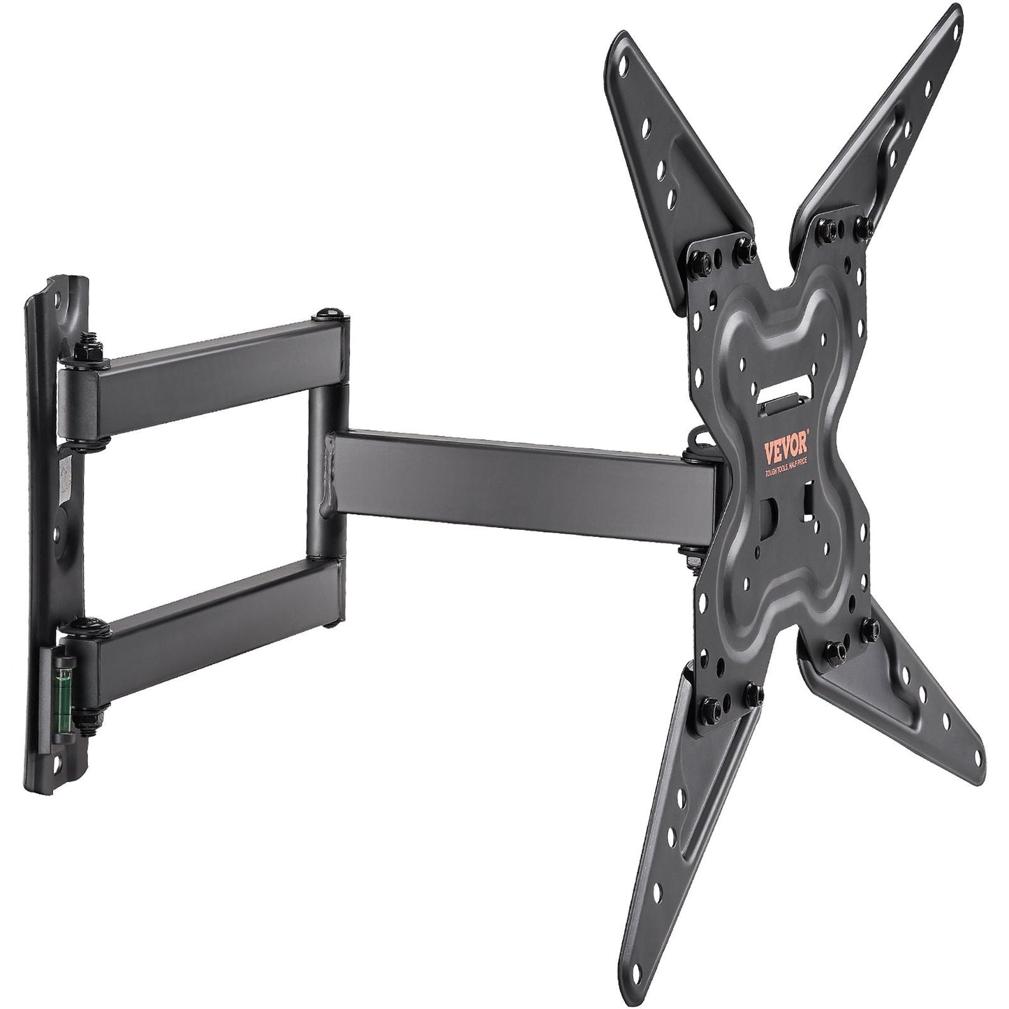 VEVOR Full Motion TV Mount Fits For Most 26-55 Inch TVs, Swivel Tilt Horizontal Adjustment TV Wall Mount Bracket With Articulating Arm, Max VESA 400x400mm , Holds Up To 99 Lbs
