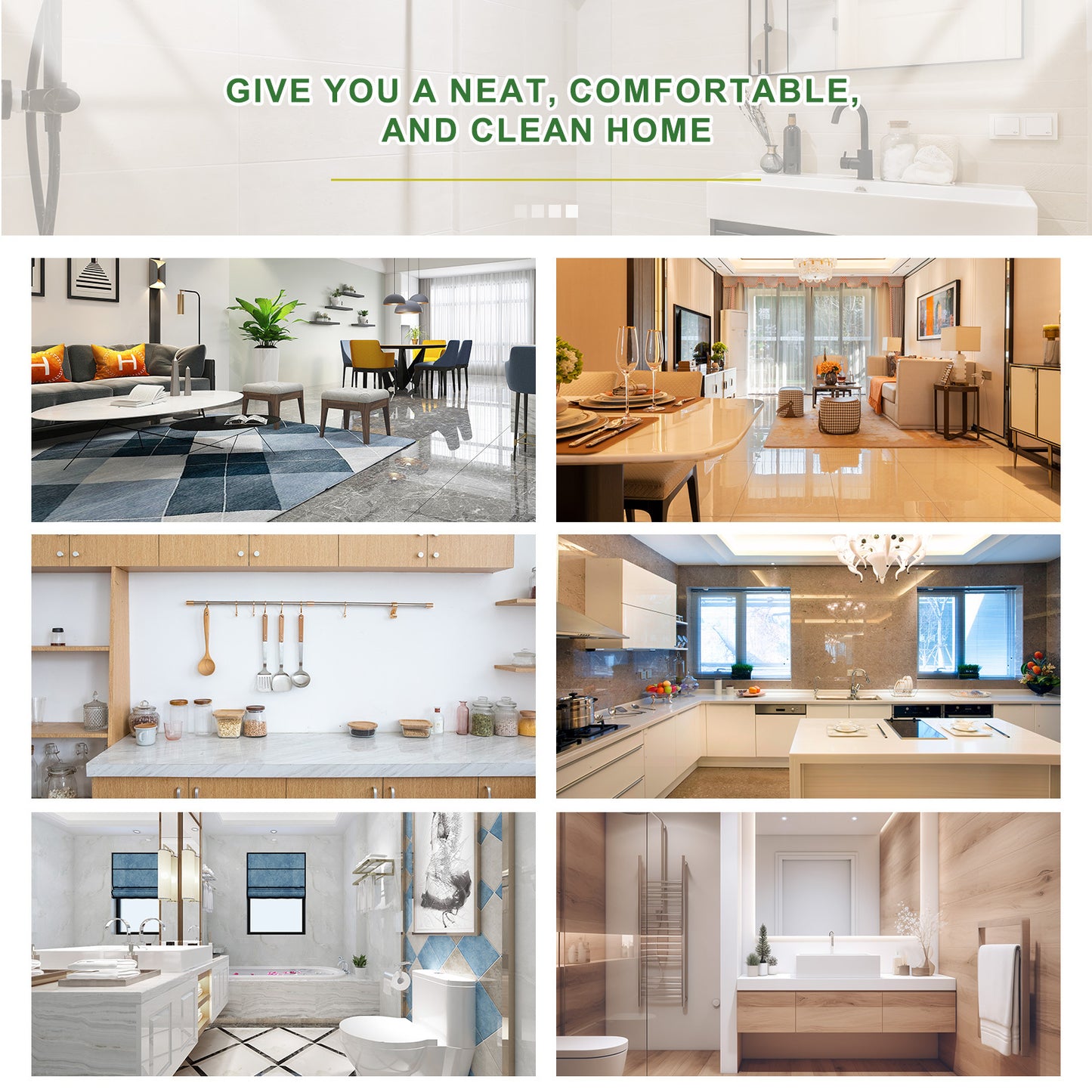 Ceramic Tile Scratch Repair Brightening Cleaner