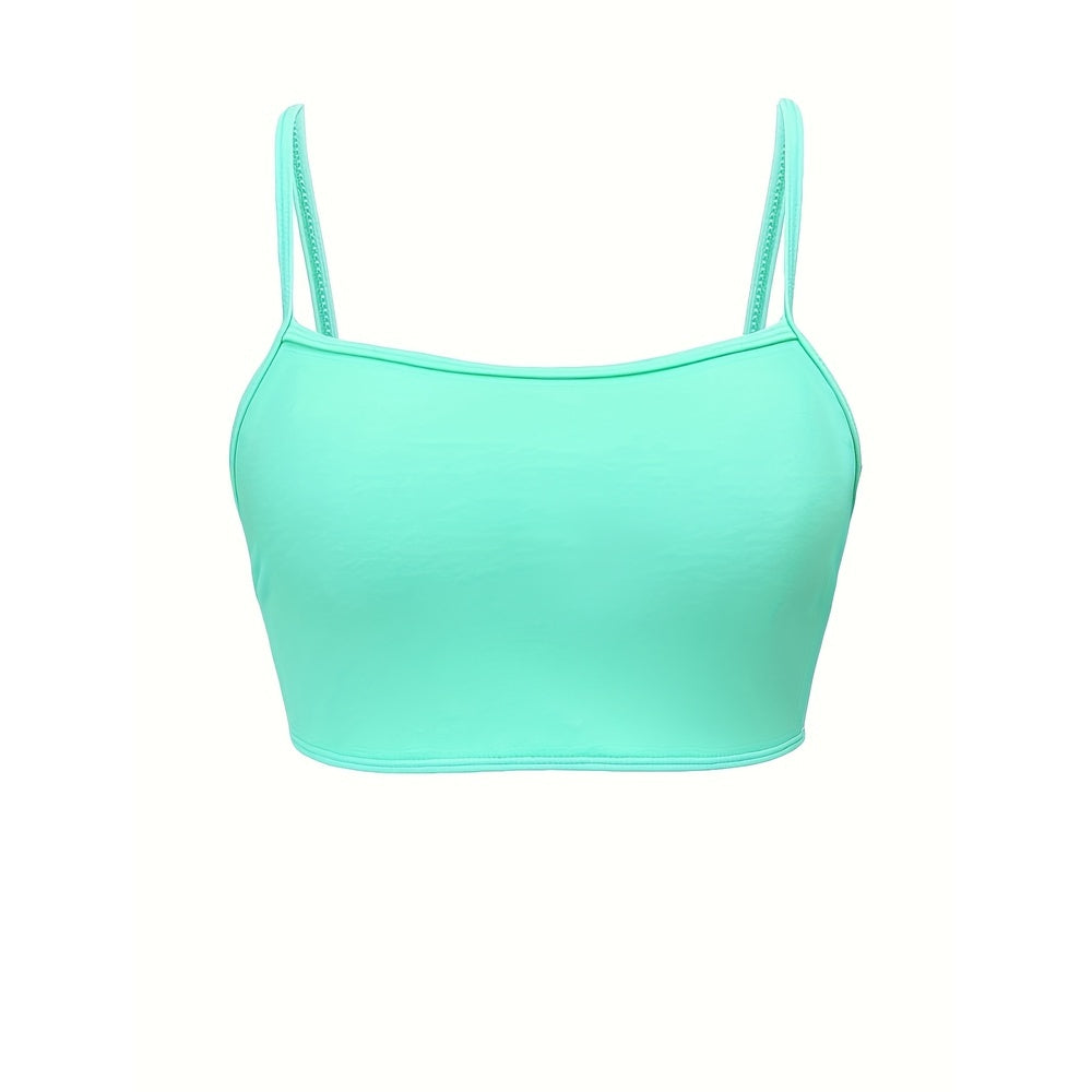 Local WarehouseFashionable Printed Slimming High Waisted Bikini Three Set Beach Vacation Sunscreen Swimsuit