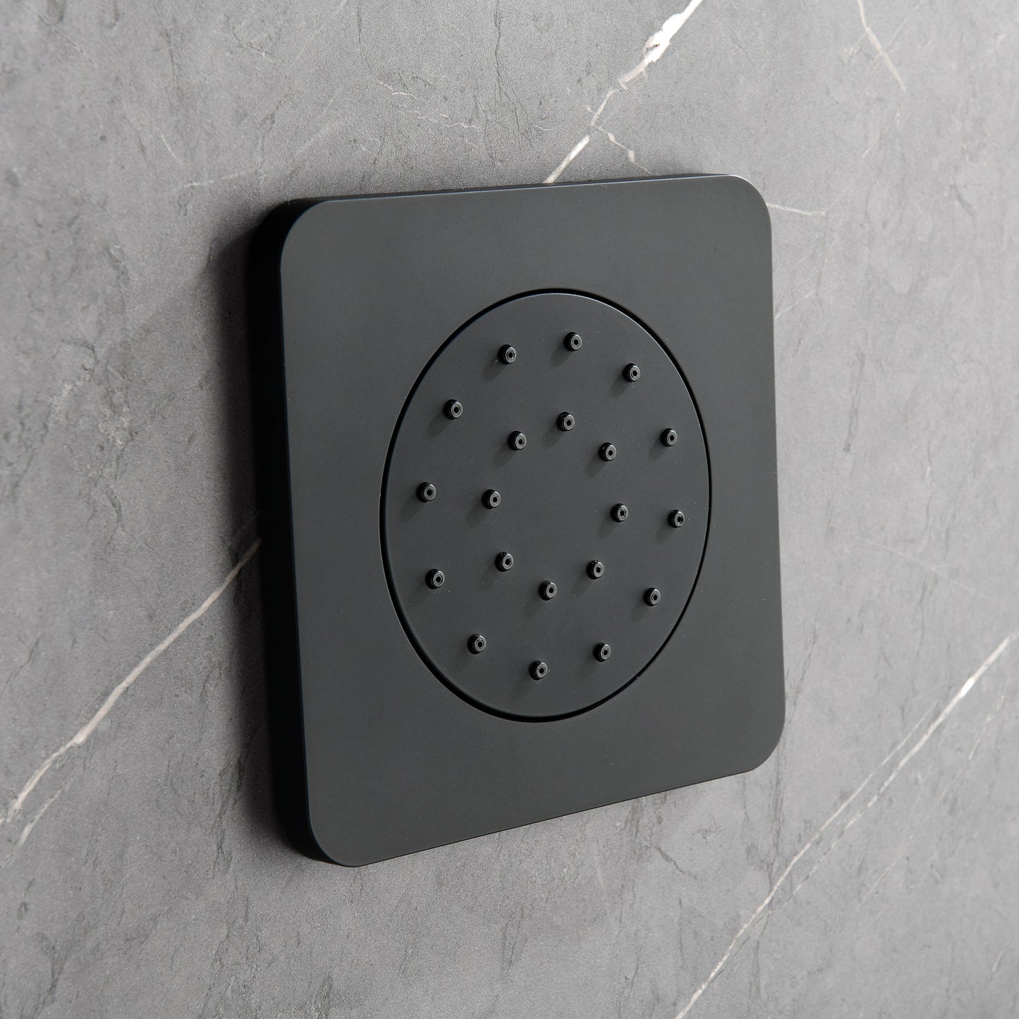 Shower System With Shower Head, Hand-held Shower, Slide Bar, Spray, Shower Arm, Hose, Valve Trim And Lever Handle