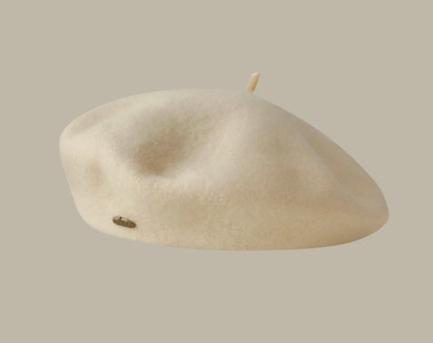 All-match Face Slimming Bucket Hat Warm Knitted Hat Beret
