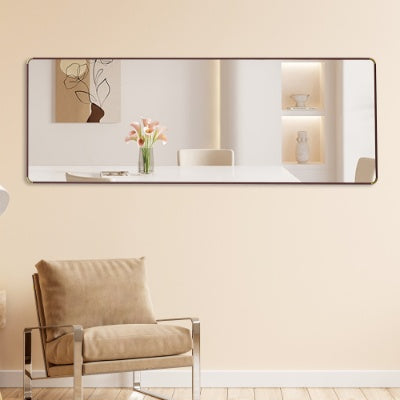 The 4th Generation Floor Standing Full-length Mirror. Wall Mirror, Bathroom Makeup Mirror, Bedroom Foyer, Clothing Store, Wall Mounted. 65 X 23.2