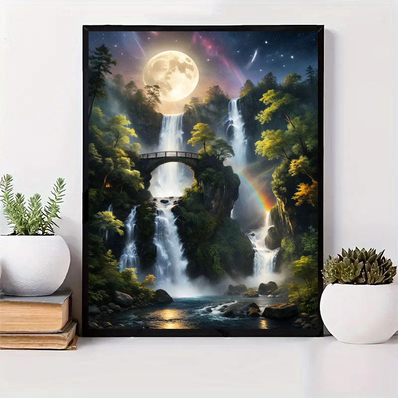 5DDIY Diamond Painting Set - Full Diamond Round Water Diamond Art