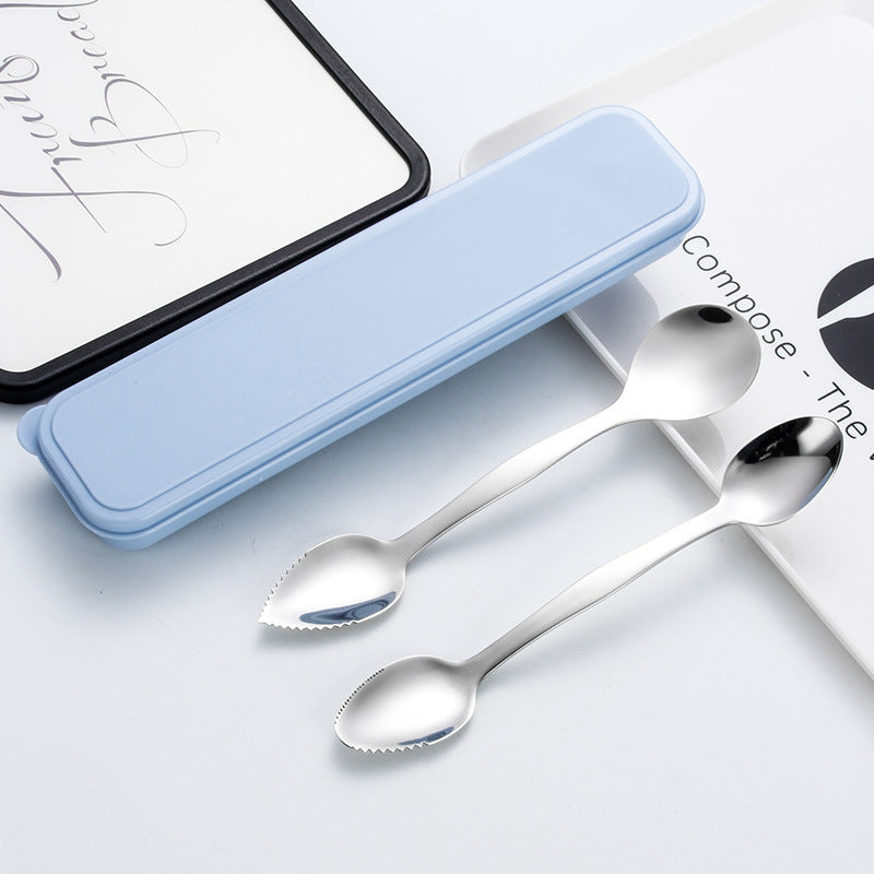 Stainless Steel Creative Double-headed Mud Scraper For Children