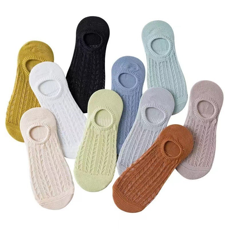 Women's Mesh Invisible Socks Thin