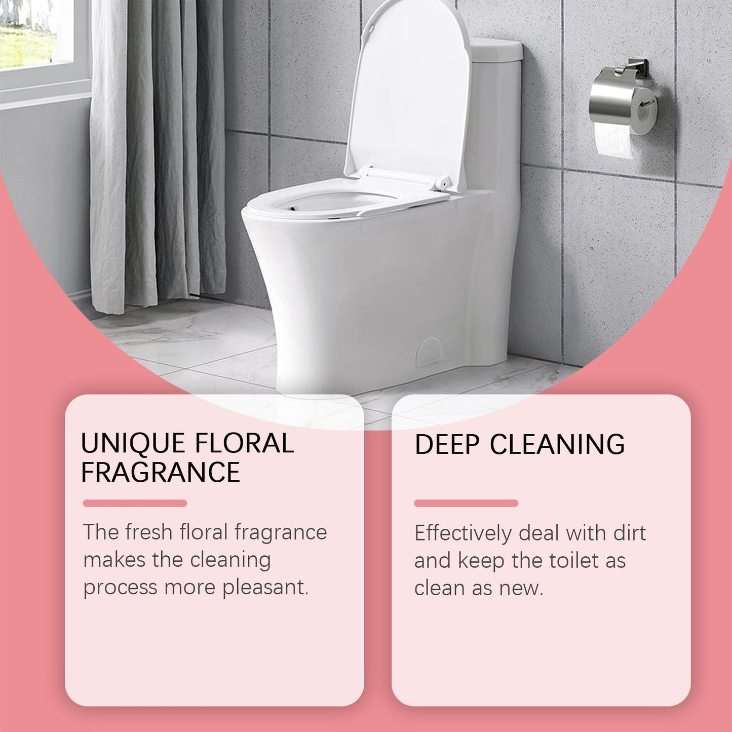 Floral Scent Deodorant And Toilet Cleaner