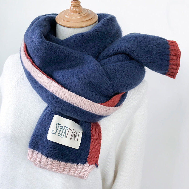 All-match Knitted Wool Student Japanese Long Style