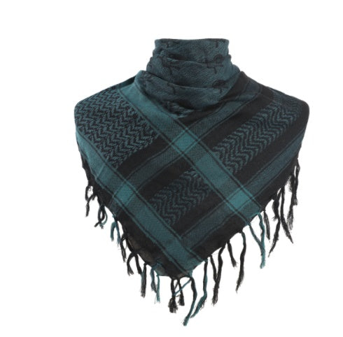 Square Tactical Ghost Head Scarf Outdoor Houndstooth