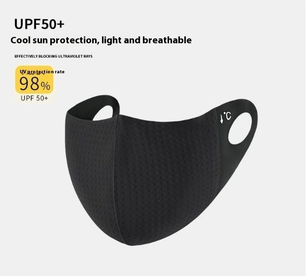 Ice Silk Sunscreen Mask UV Protection