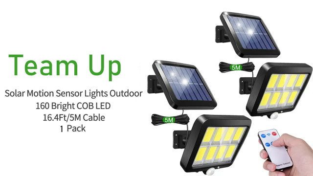 Splitter Solar Outdoor Light Street Light COD With Remote Control