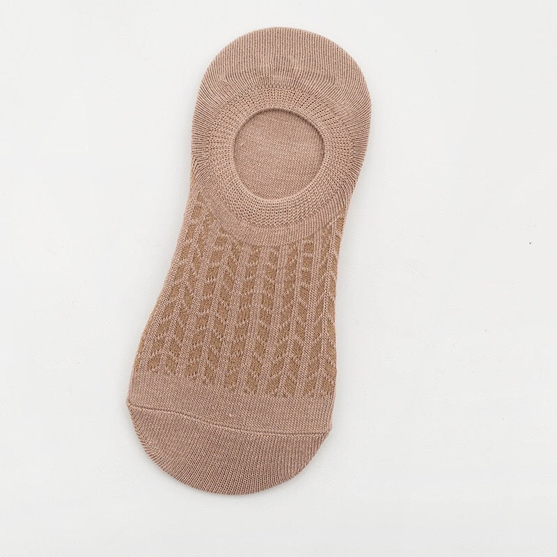 Thin Absorb Sweat Breathable Invisible Silicone Non-slip Boat Socks
