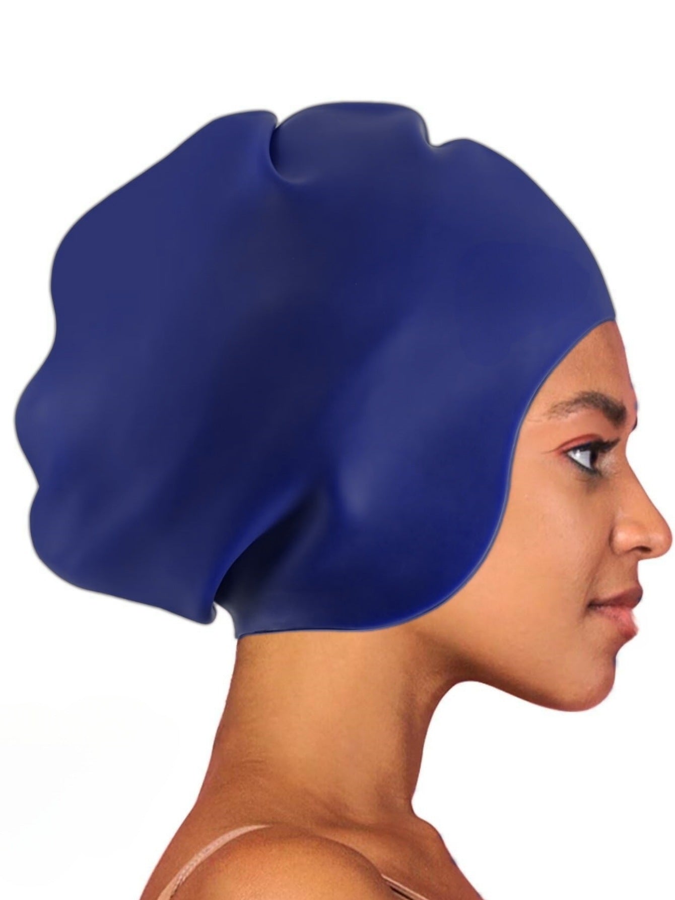 Silicone Swimming Cap Adult Hair Care Women's Oversized