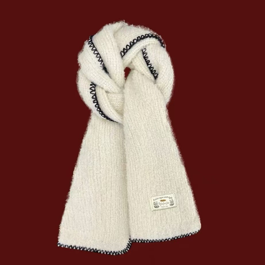 Atmosphere Warmth Neck Protection Soft And Sticky Scarf