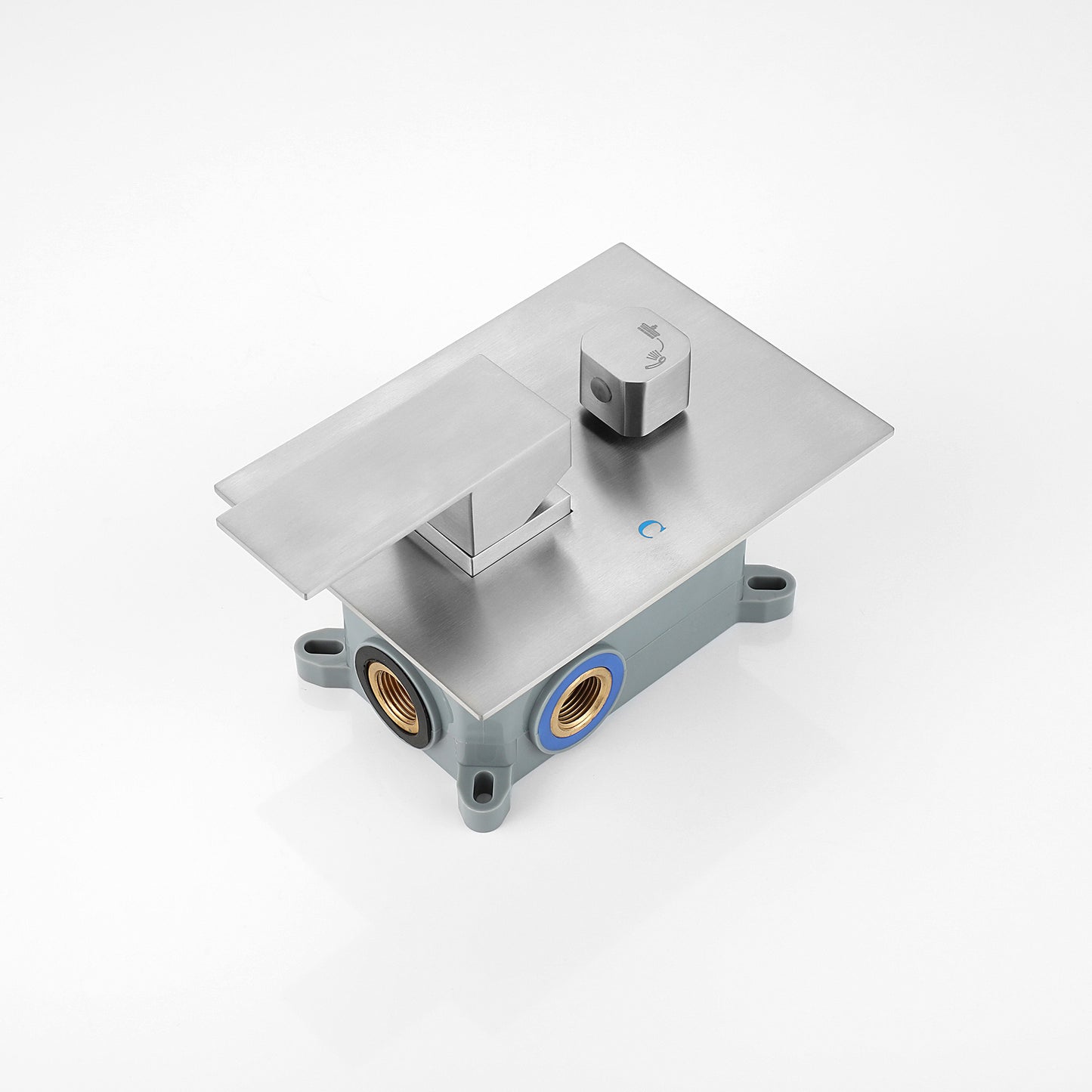 10 Inch Showerhead Bathroom Luxury Rain Shower Hybrid Shower Complete Combination Set Wall Mounted