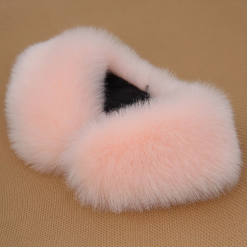 New Fur Collar Faux Fur Scarf All Match