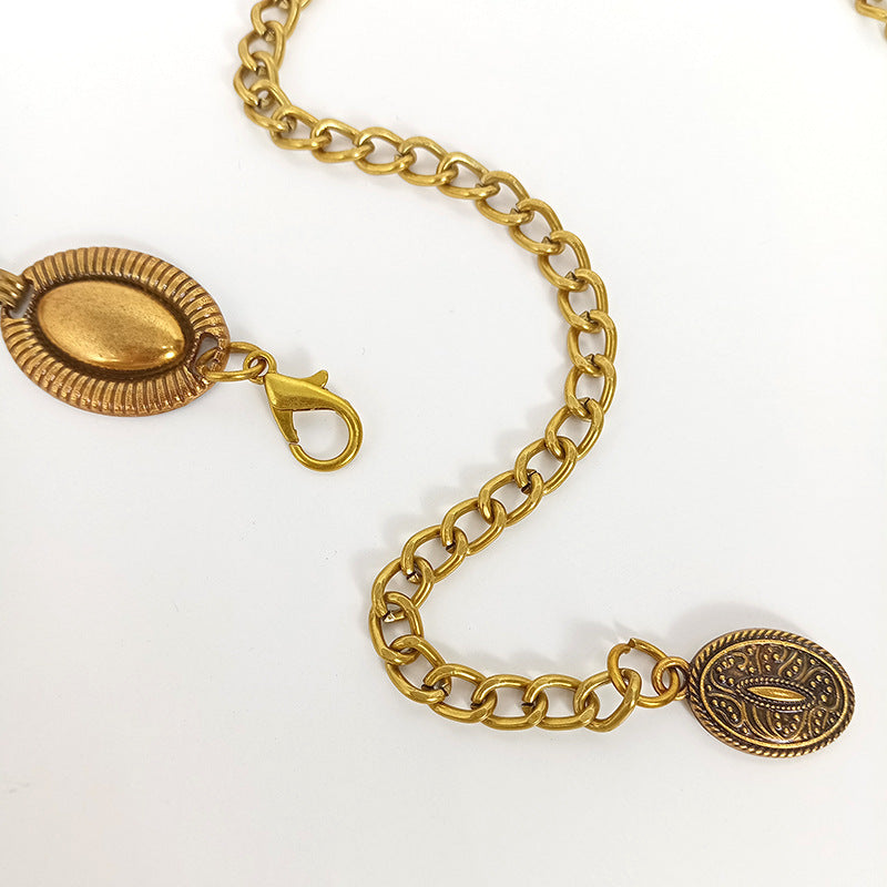 Popular Metal Retro Waist Chain For Women