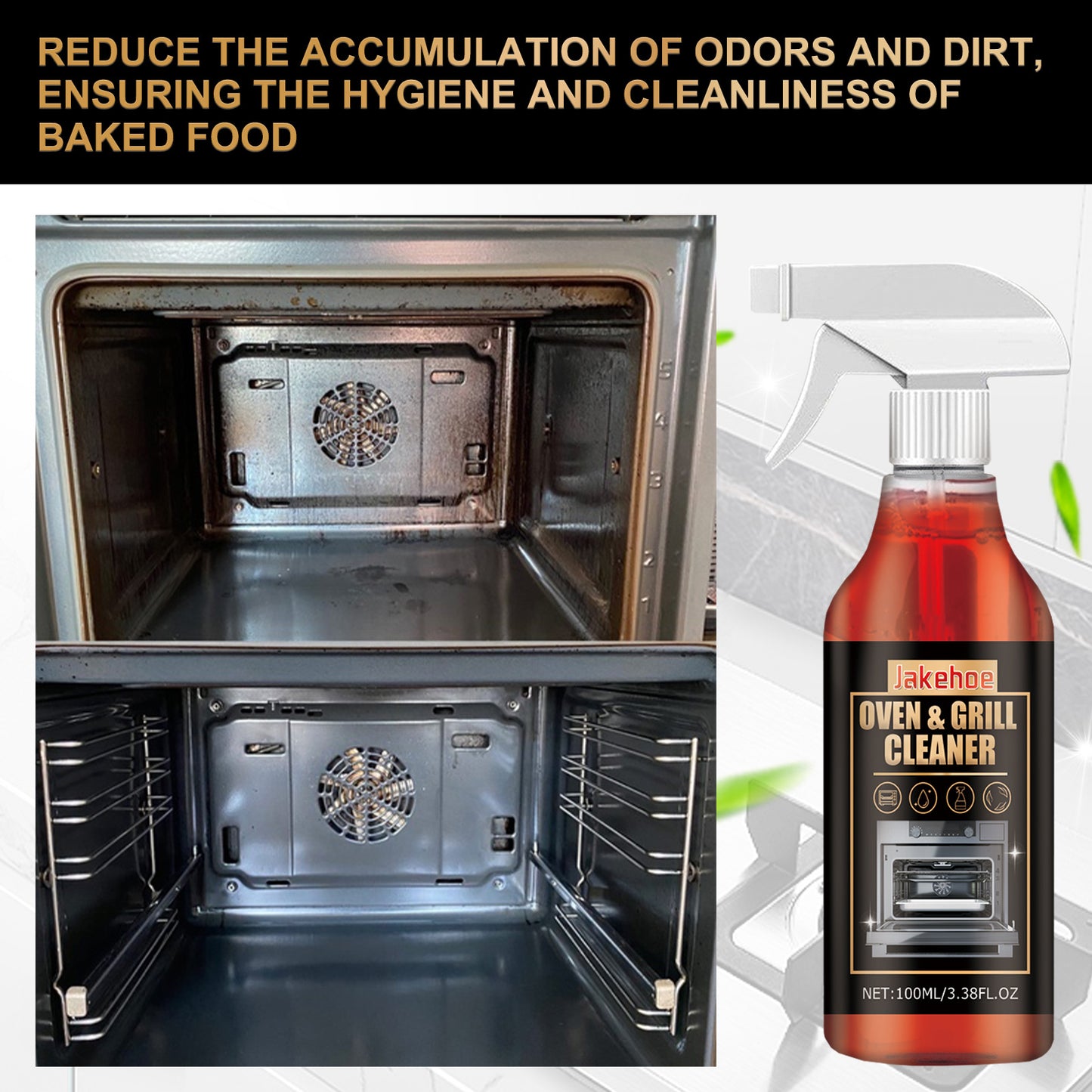 Oven Grill Specific Cleaning And Deodorizing Agent
