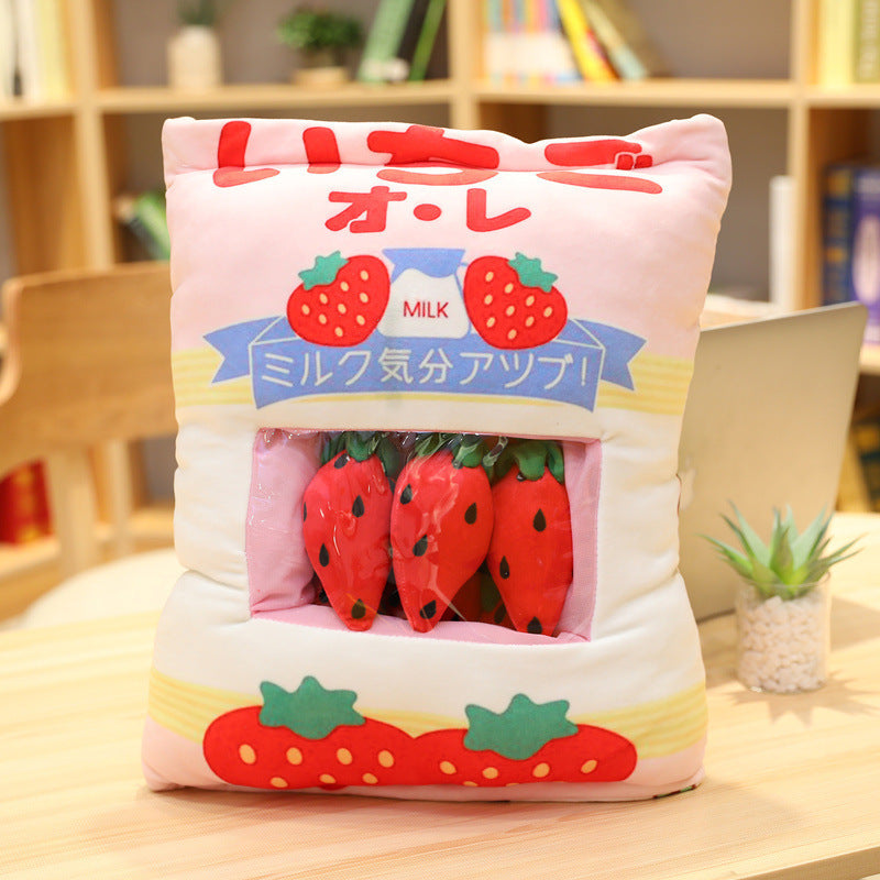 A Large Bag Of Corner Creature Series Doll Snack Pillow
