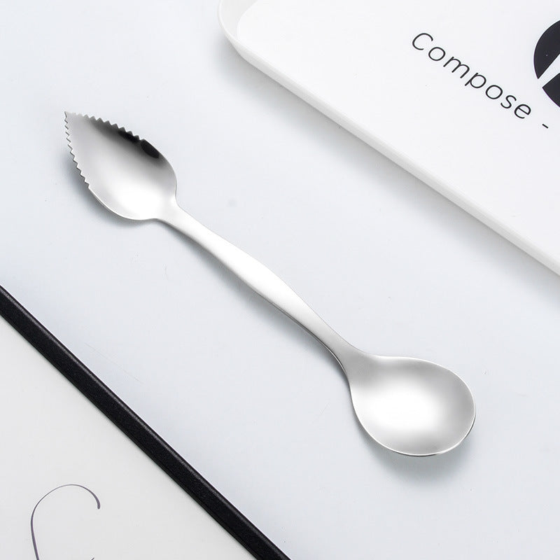 Stainless Steel Creative Double-headed Mud Scraper For Children