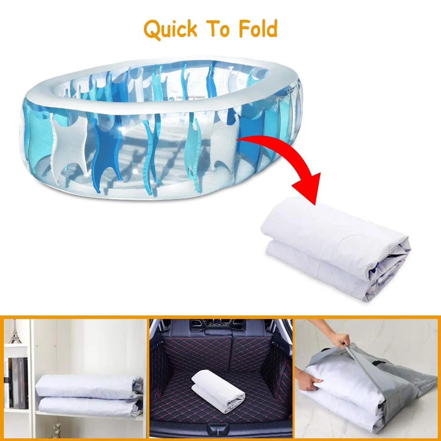 Durable DB Outdoor Foldable Inflatable Swimming Pool With Pump Suitable For Family And Children's Summer Water Play With Customizable Logo