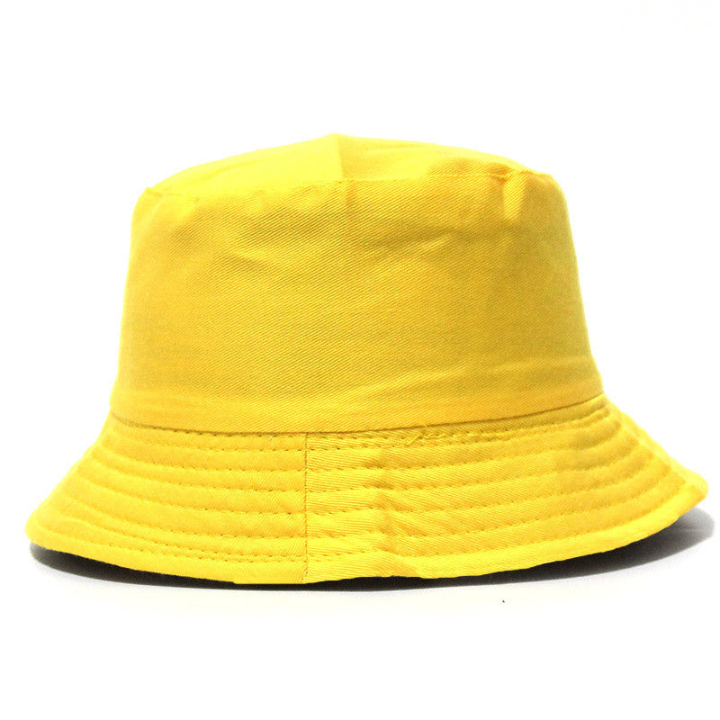 Children's Cotton Embroidered Fisherman Hat