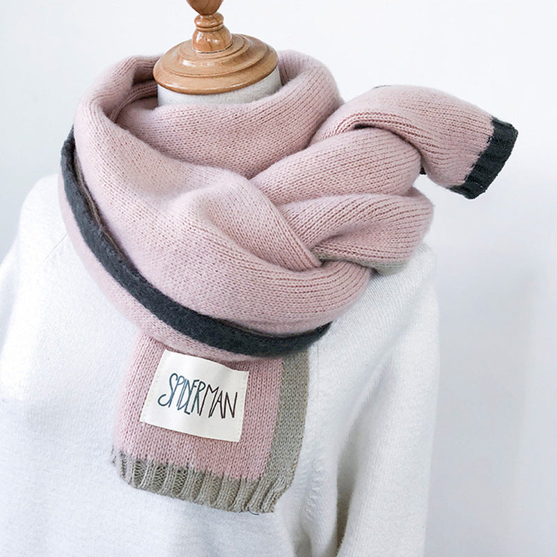 All-match Knitted Wool Student Japanese Long Style