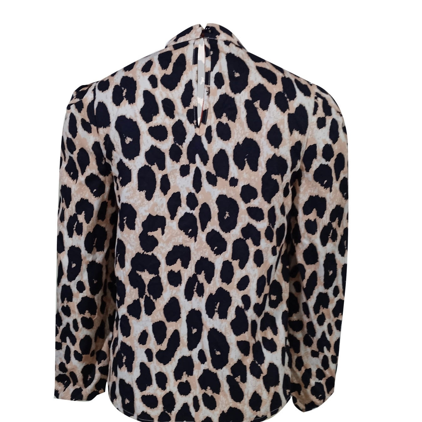 Women's New Long Sleeved Leopard Print Casual Vacation Fashion Top