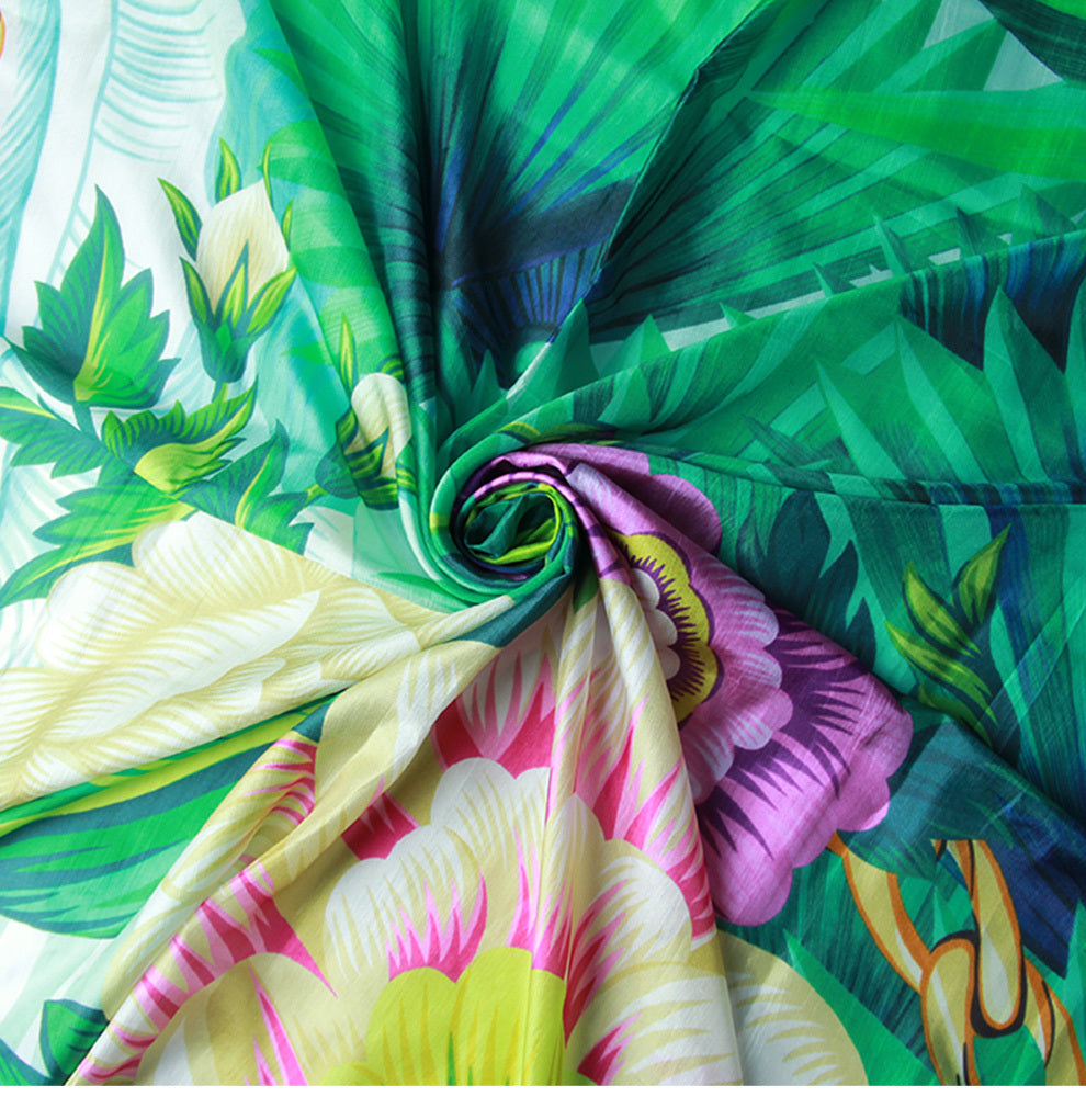 Shawl Scarf Dual Use Temperament Beach Sunscreen