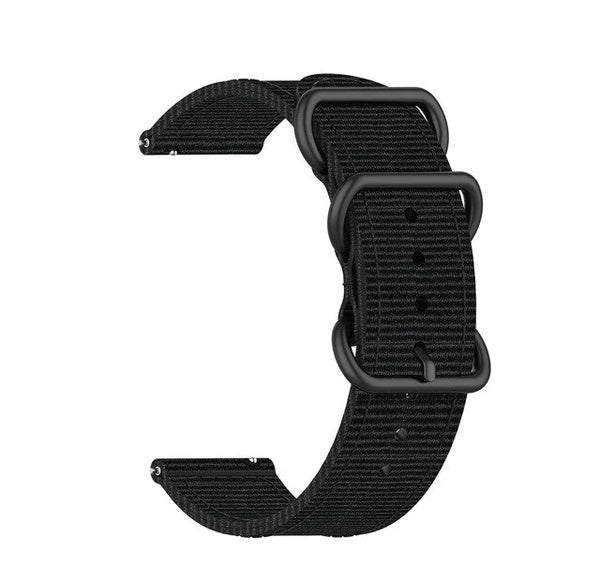 18mm 20mm 22mm Durable Military Woven Nylon Wrist Watch Band Quick Release Strap