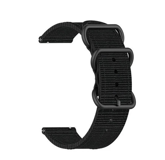 18mm 20mm 22mm Durable Military Woven Nylon Wrist Watch Band Quick Release Strap